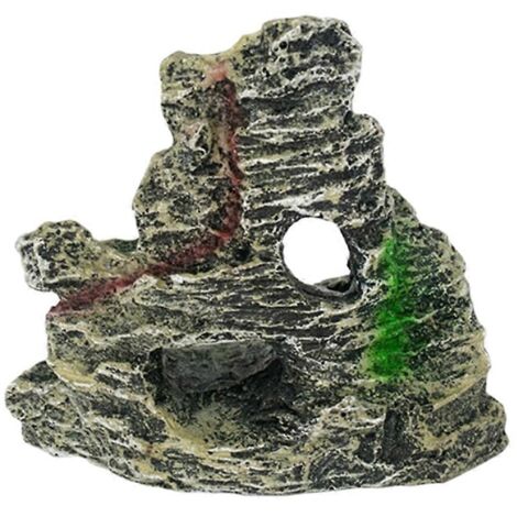 Mini fausses pierres décoratives pour aquarium, B (1/5)