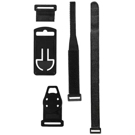 Lot de 5 sangles de suspension magnétiques, boucle de suspension noire (1/5)