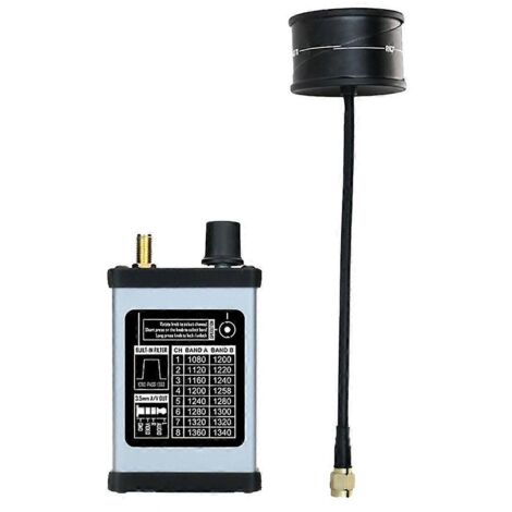 Module récepteur VTX 1,3 GHz/1,2 GHz avec antenne à polarisation circulaire VRX (1/5)