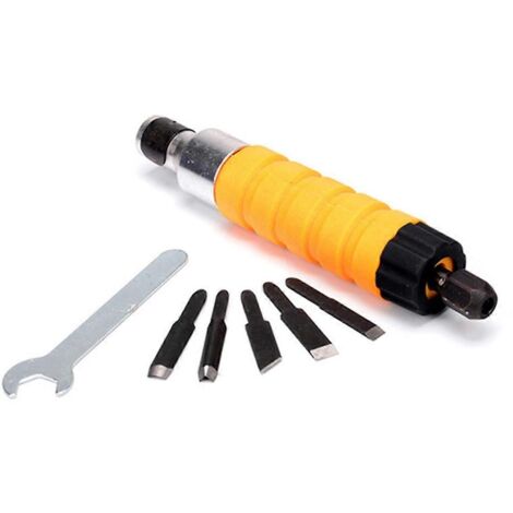 Ensemble d'outils de sculpture sur bois avec 5 embouts de sculpture (1/5)
