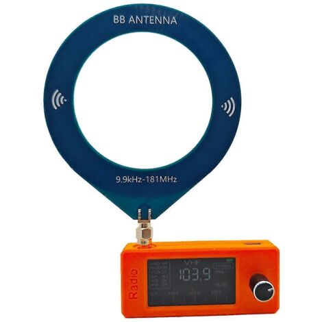 Radio SI4732 9,9-108 MHz, mini-radio de poche avec écran IPS 1,9 pouce (1/5)