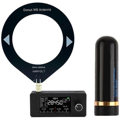 Récepteur radio miniature SI4732 10 kHz-180 MHz + antenne rugueuse (1/5)