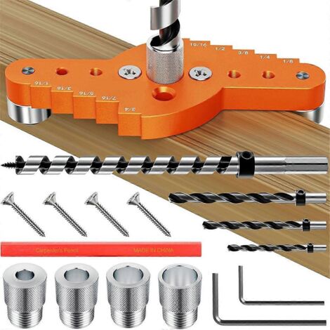 Kit de fixation pour supports d'étagères flottantes, foret de 1/2 x 12 pouces (1/5)