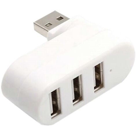 Hub USB 2.0 à 3 ports, répartiteur de ports USB, expandeur USB 2.0 (1/5)