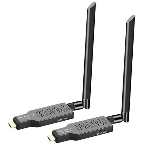 Émetteur et récepteur vidéo sans fil compatibles 1080p, portée de 50 m (1/5)