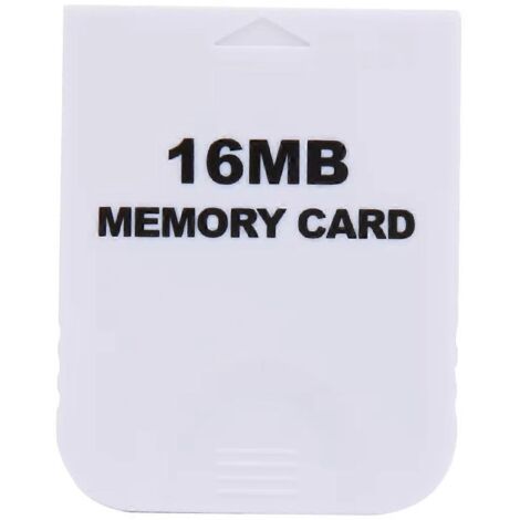 Carte mémoire blanche, puce mémoire flash haute vitesse 16 Mo (1/5)