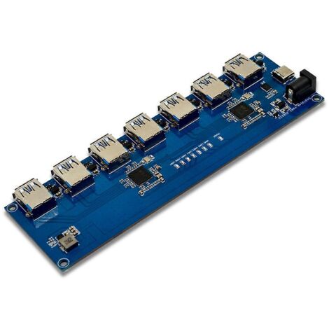 Module hub USB 3.1 VL817 : hub USB haute vitesse 1 à 7 ports Type-C (1/5)