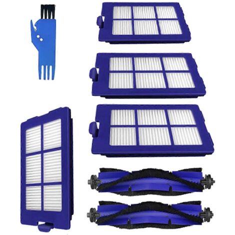 Filtre à brosse rotative pour aspirateur robot (1/5)