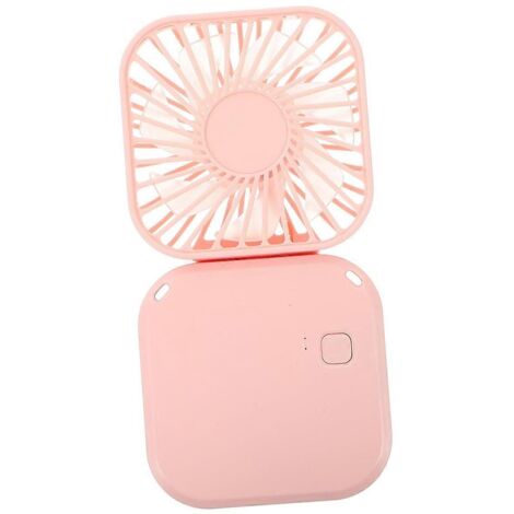 Ventilateur portable rechargeable, mini ventilateur à main, idéal pour les voyages et l'été (1/5)