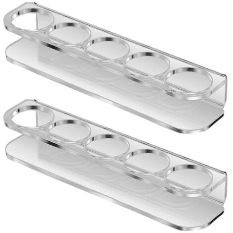 Support de rangement pour flacons d'insuline, 5 emplacements, lot de 2 (1/5)