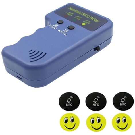 Lecteur de puces RFID portable 125 kHz pour cartes EM4100 (1/5)