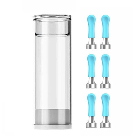 Lot de 6 cure-oreilles en silicone, étanches, W3/R3 (1/5)