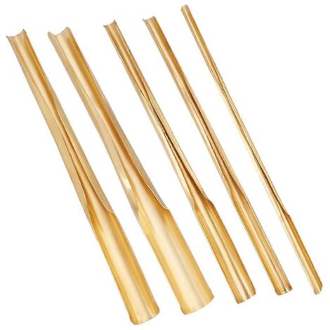 Ensemble de 5 outils de sculpture en céramique en laiton doré pour emporte-pièces en argile (1/5)
