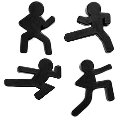 Aimants Stickman, aimants décoratifs Stickman, décoration magnétique originale (1/5)