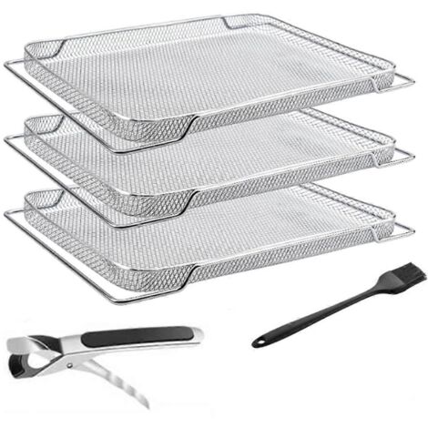 Panier pour friteuse à air chaud pour four intelligent, paniers en maille pour friteuse à air chaud (1/5)