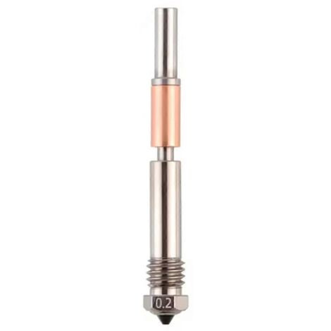 Buse en acier trempé pour tête d'impression 4.0 d'imprimante 3D, diamètre 0,2 mm (1/5)