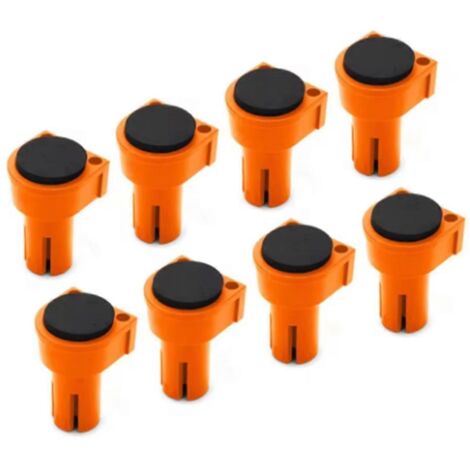 Lot de 8 butées de tenon pour établi, utilisées pour des trous de 20 mm, clip de bureau (1/5)