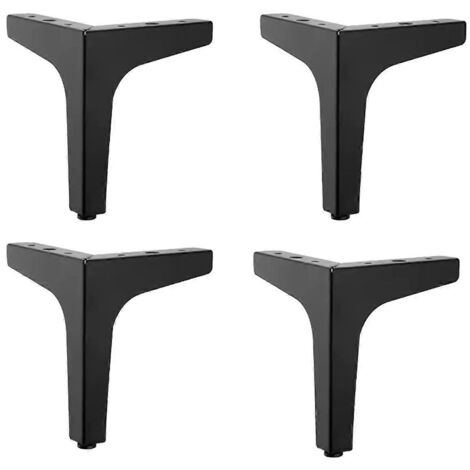 pieds de meubles en métal pour canapé, table, lit, chaise, bureau, commode (1/5)