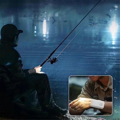 Lampe torche de poignet - Lampe torche portable pour la pêche nocturne et les activités de plein air (1/5)