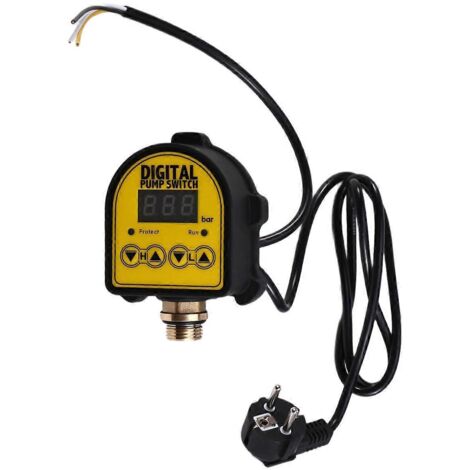 Pressostat 0-10 bar, interface 1/2 pouce, prise UE (1/5)