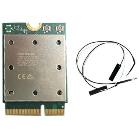 Mise à niveau 2025 : Carte Wi-Fi sans fil tribande FME-865 WiFi7 avec Bluetooth 5.4 (1/5)