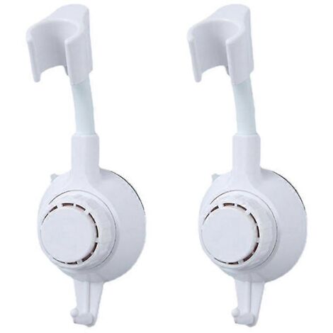 supports de douche à ventouses, base fixe réglable, support pour pommeau de douche, support de salle de bain (1/5)