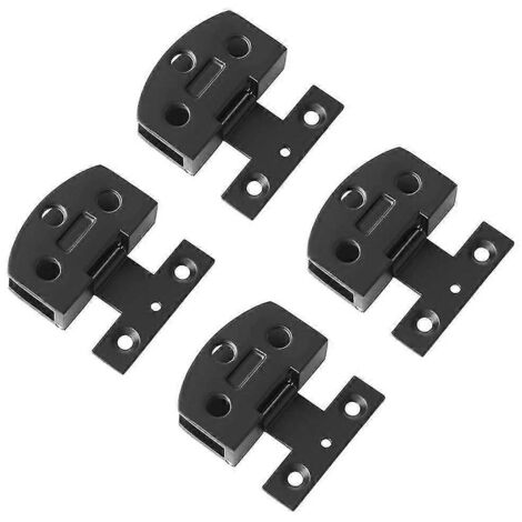 paires de charnières de porte vitrée pour vitrine, armoire à vin, pièces de rechange gratuites (1/4)