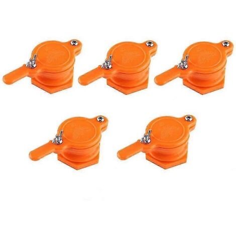 Lot de 5 vannes à miel pour seau, extracteur de miel durable, robinet pour apiculture