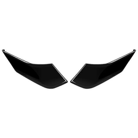 Garniture de panneau de vitre latérale avant de montant A, noir brillant extérieur, pour modèles 2021 et 2022 (1/5)