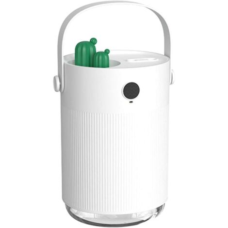 Humidificateur de chambre 1000 ml, humidificateur de bureau personnel de type C, fonctionnement ultra-silencieux, arrêt automatique intelligent, humidificateur pour bébé pour chambre à coucher et salo (1/5)