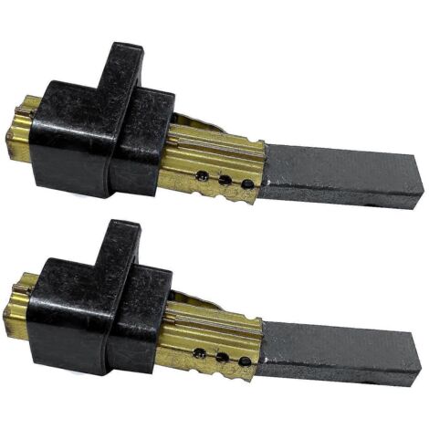 Lot de 2 balais de charbon pour moteur d'aspirateur (6,5 x 11 x 32 mm), pièces détachées de haute qualité pour aspirateur LG. (1/5)