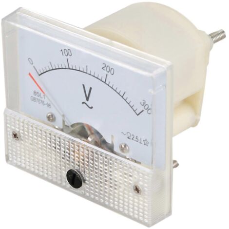 Voltmètre analogique à aiguille 85l1 AC 0-300 V (1/5)