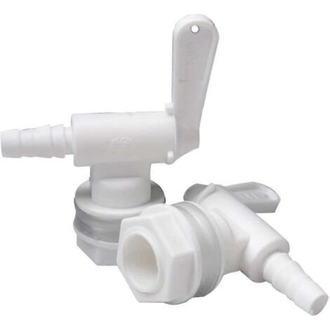 Robinet de remplacement en plastique pour seau d'embouteillage, idéal pour la fermentation de bière et de vin maison. (1/5)