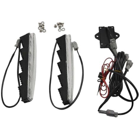 paire de feux de jour à LED pour pare-chocs avant W463 G500 G550 G65 G63 (2004-2018) (1/5)