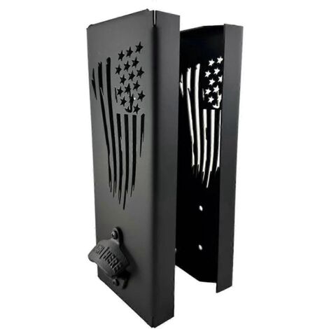 Porte-canettes avec ouvre-bouteille intégré, support mural 2 en 1, 40 x (1/5)