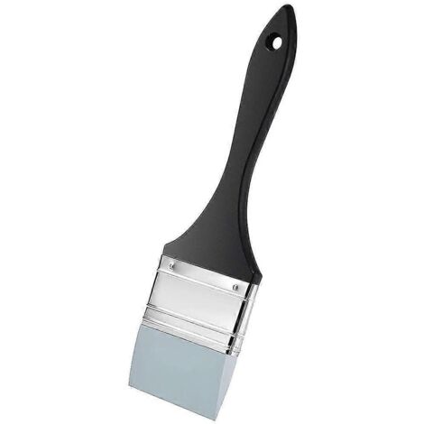 Pinceau en silicone large et plat, ferme, idéal pour la peinture acrylique et à l'eau. (1/5)