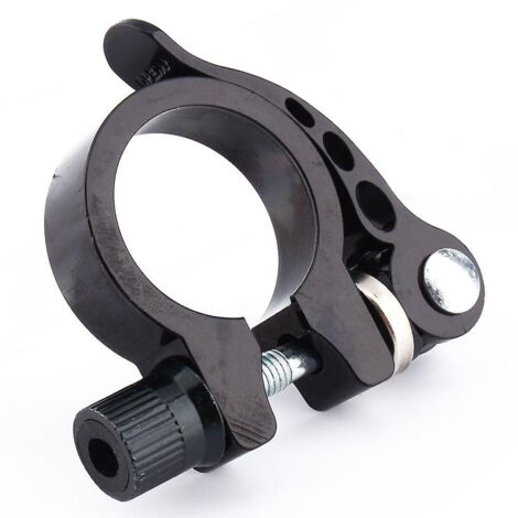Collier de selle de vélo, collier de serrage rapide en alliage de 34,9 mm pour tige de selle de vélo de route et VTT (1/5)