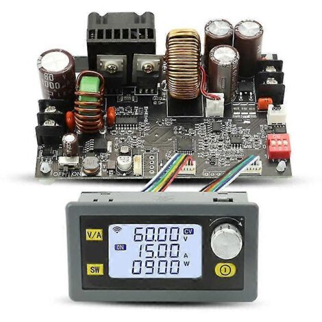 Convertisseur élévateur antihypertenseur 900 W CC CNC, alimentation réglable 6-70 V, tension d'entrée constante. (1/5)