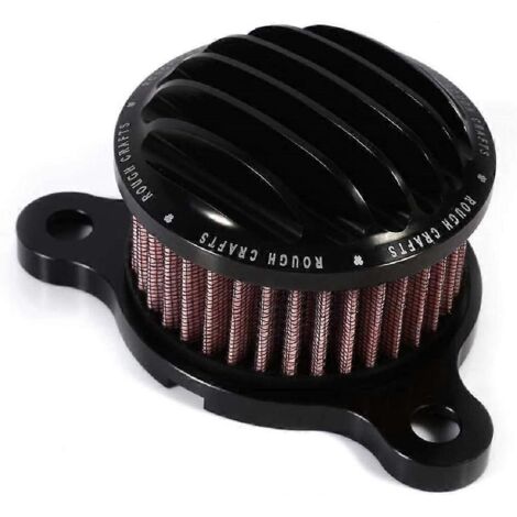 Accessoires pour filtre à air, filtre à air moto, filtre à air, kit de système de filtration d'admission d'air pour XL883 XL1200 2004-2015 (GD) (Noir) (1/5)