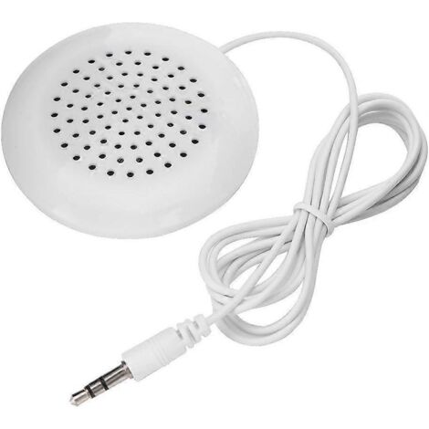 Mini haut-parleur, haut-parleur portable DIY de 3,5 mm avec coussinet de basses stéréo pour MP3, MP4, lecteur CD, téléphone portable et plus encore. (1/5)
