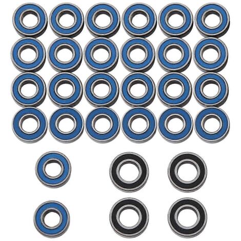 Kit de 30 roulements étanches pour camion semi-remorque Grand Knight Hauler à l'échelle 1/14 (pièces de rechange) (1/5)