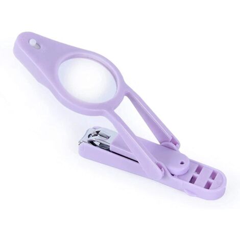 Loupe lumineuse LED 2024, coupe-ongles, portable, pliable, résistant aux éclaboussures, pratique pour la maison, multifonction pour les ongles (1/5)