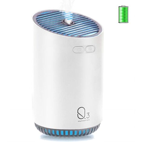 Mini humidificateur portable de voyage à piles avec diffuseur sans fil pour le yoga, le spa, arrêt automatique (1/5)