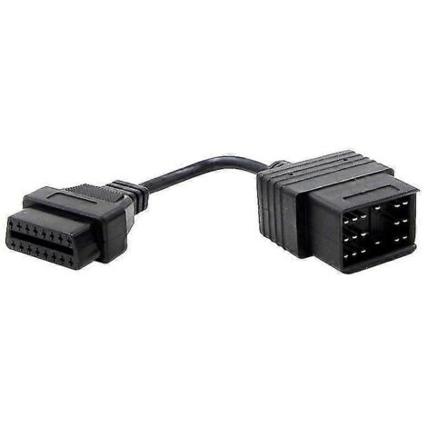 Câble OBD II pour voiture, connecteur de diagnostic femelle 17 broches vers 16 broches pour adaptateur OBDII 17 broches (1/5)