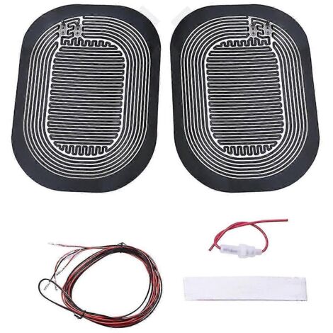Coussin chauffant pour rétroviseur extérieur de voiture, 12 V CC, universel, désembueur, chauffage rapide. (1/5)