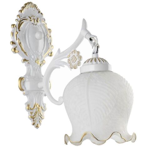 Lampe murale minimaliste Golden Generation pour chambre d'hôtel, couloir, en verre, LED, à une tête, style européen (1/5)