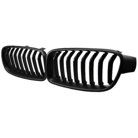 Calandre avant pour BMW Série 3 F30, F31 et F35 (2012-2018) (noire à une seule lamelle) (1/5)