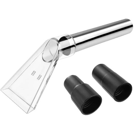 Aspirateur manuel avec tête transparente pour le nettoyage des tissus d'ameublement, des tapis et des matelas, et pour le nettoyage intérieur de voiture. (1/5)