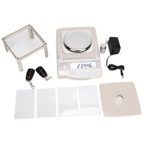 Balance électronique portable pour bijoux, mesure numérique précise 500 g/0,1 g (US 110 V) (1/5)
