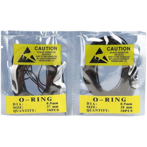 Kit de remplacement de joints toriques professionnels en caoutchouc pour fond de montre (1/5)